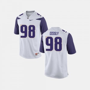 #98 Will Dissly Washington Huskies Jersey College Football White Men's