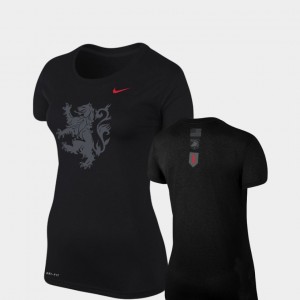 Rivalry Lion Nike Women Black Army Black Knights T-Shirt