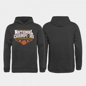 Kids 2018 National Champions Heather Gray Clemson Tigers Hoodie College Football Playoff Rollout