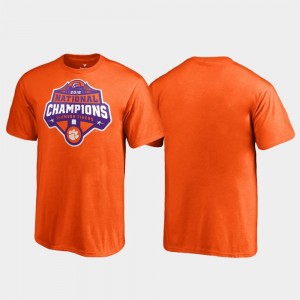 Gridiron College Football Playoff Clemson T-Shirt Kids 2018 National Champions Orange
