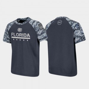 OHT Military Appreciation Raglan Digital Camo Charcoal Kids UF T-Shirt