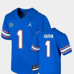 #1 Royal For Kids Percy Harvin UF Jersey College Football Jordan Brand Game