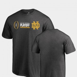 Cadence Fanatics Branded Youth(Kids) Heather Gray Irish T-Shirt 2018 College Football Playoff Bound