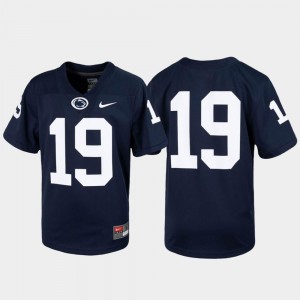 Nittany Lions Jersey Untouchable Kids Navy Football #19
